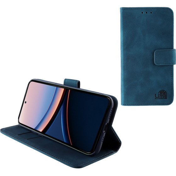 Lime ���� Xiaomi Poco F7 Ultra 6.67'' Essential Magnet Book Stand Clip Dark BLUE