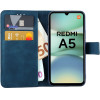 Lime ���� Xiaomi Redmi A5 4G 6.88'' Essential Magnet Book Stand Clip Dark BLUE