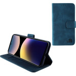 Lime ���� Xiaomi Redmi Note 14 Pro 4G 6.67'' Essential Magnet Book Stand Clip Dark BLUE