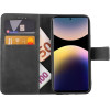 Lime ���� Xiaomi Redmi Note 14 Pro 4G 6.67'' Essential Magnet Book Stand Clip GREY