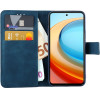 Lime ���� Zte Blade A75 5G 6.6'' Essential Magnet Book Stand Clip Dark BLUE