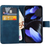 Lime ���� Google Pixel 10/Pixel 10 Pro 5G 6.3'' Essential Magnet Book Stand Clip Dark BLUE