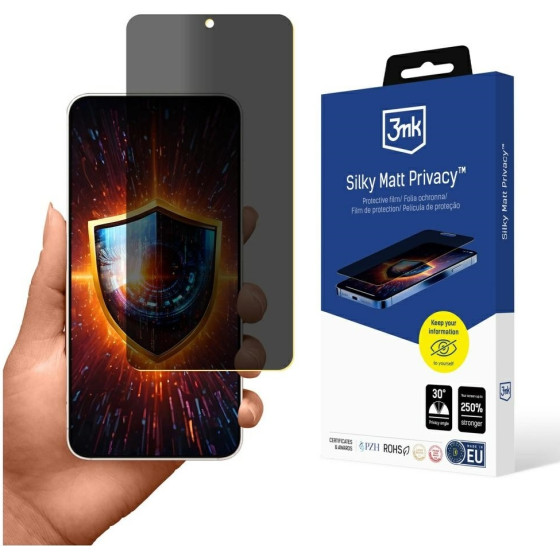 3MK Folia Prywatyzujaca Silky Matt Privacy Do Samsung Galaxy S25 Edge