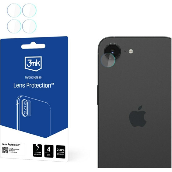 3MK Ochrona Na Obiektyw Aparatu Lens Protect Do Apple Iphone 16e 4szt