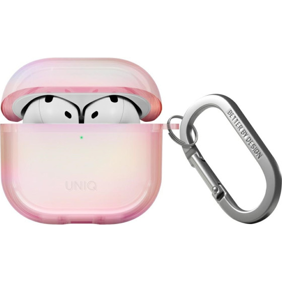 UNIQ Case Iridescia For Airpods 4 Hang Case Pink Prism - (UNIQ-AIRPODS(2024)-IRDPPRS)