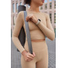 UNIQ Strap Stride De Rubber For Apple Watch 49/46/45/44mm Beige - (UNIQ-49MM-STRDEBEGCYEL)