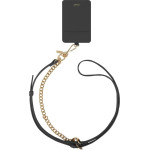 UNIQ Universal 3-in-1 Phone Lanyard Coehl Caryne With Card Wallet Ebony - (UNIQ-CARYNE3IN1-EBONY)