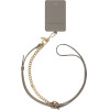 UNIQ Universal 3-in-1 Phone Lanyard Coehl Caryne With Card Wallet Pebble - (UNIQ-CARYNE3IN1-PEBBLE)