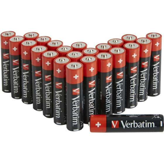 Verbatim Alkaline Battery Aa LR6 24pCs - (49505)