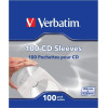 Verbatim Paper Envelopes For Cd Discs 100pCs White - (49976)