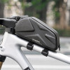 Rockbros Bike Bag, Rigid, Frame, Top Tube, 1.4l - Black 5907769374302 - (8386824308297)