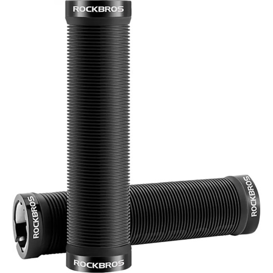 Rockbros Bike Grips Anti-Slip Twist Grips - Black 5907769374203 - (8386824307726)