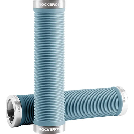 Rockbros Bike Grips Anti-Slip Twist Grips - Blue 5907769374210 - (8386824307733)