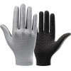 Rockbros Breathable Full Finger Cycling Gloves, Size: L - Gray 5907769373572 - (8386824304466)