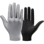Rockbros Breathable Full Finger Cycling Gloves, Size: L - Gray 5907769373572 - (8386824304466)