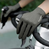 Rockbros Breathable Full Finger Cycling Gloves, Size: M - Green 5907769373534 - (8386824304428)