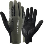 Rockbros Cycling Gloves spring/summer/autumn, full, size: S - Green 5907769373794 - (8386824304688)