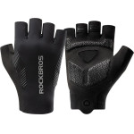 Rockbros Cycling Gloves spring/summer/autumn, Short fingers, size: S - Black 5907769373695 - (8386824304589)