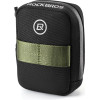 Rockbros Mini Saddle Bag With CO2 Cartridge Holder - Black/Green 5907769374463 - (8386824308686)