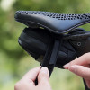 Rockbros Mini Saddle Bag With CO2 Cartridge Holder - Black/Green 5907769374463 - (8386824308686)