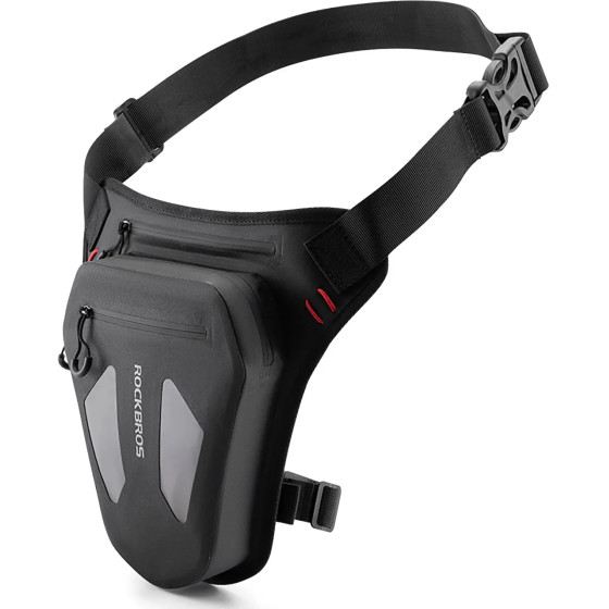 Rockbros Motorcycle Bag For Leg, Thigh, Waist, Shoulder - Black 5907769374517 - (8386824308785)