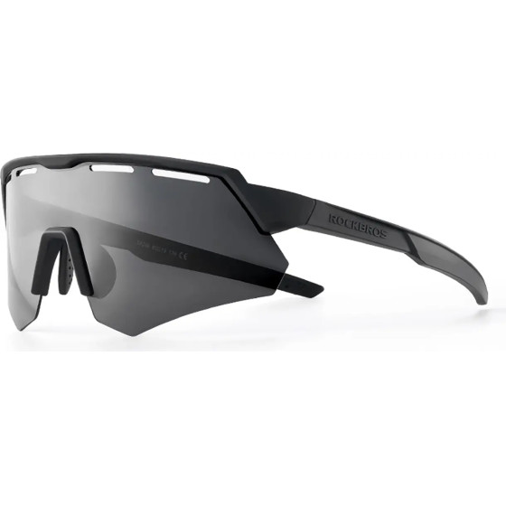 Rockbros Polarized Cycling Glasses With Uv Protection And Corrective Insert - Gray 5907769373206 - (8386824303704)