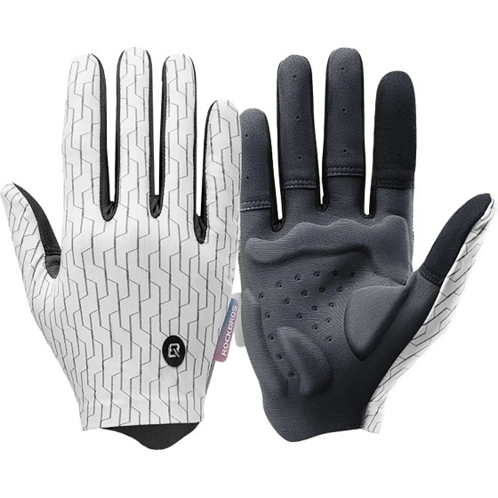 Rockbros Sports Gloves Full spring-Summer Size Xl - White And Black 5907769374012 - (8386824304923)