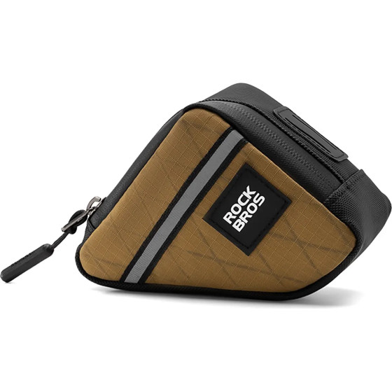 Rockbros Triangle Bike Frame Bag 0.25L - Brown 5907769374371 - (8386824308433)
