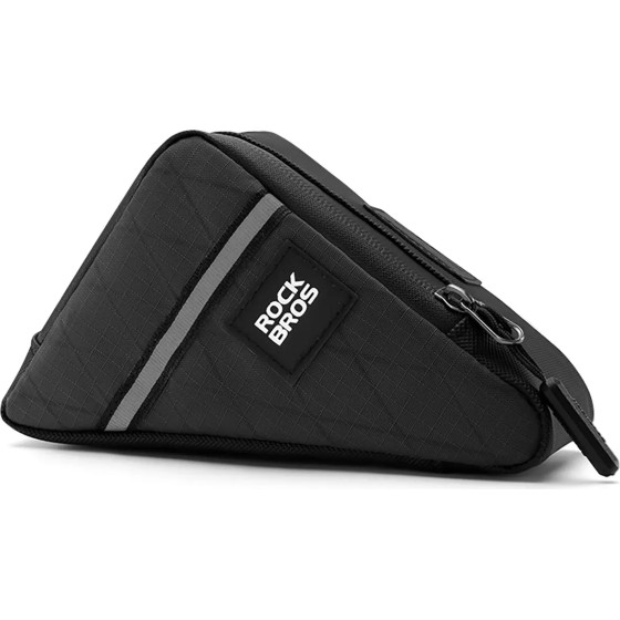 Rockbros Triangle Bike Frame Bag 0.3l - Black 5907769374395 - (8386824308464)
