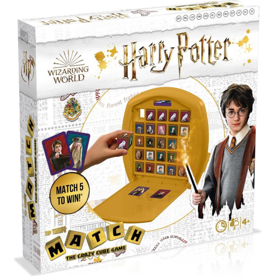 Winning Moves: Harry Potter -Top Trumps Match Cube Game New White Packaging (English Language) (WM02004-ML1-6)
