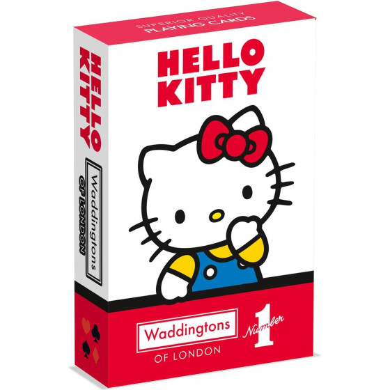 Winning Moves: Waddingtons No.1 Playing Cards - Hello Kitty (English Language) (WM05101-EN1-12)