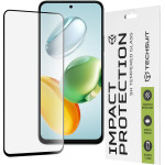 Techsuit - 111D Full Cover / Full Glue Glass - Honor 200 Smart / X7c - Black