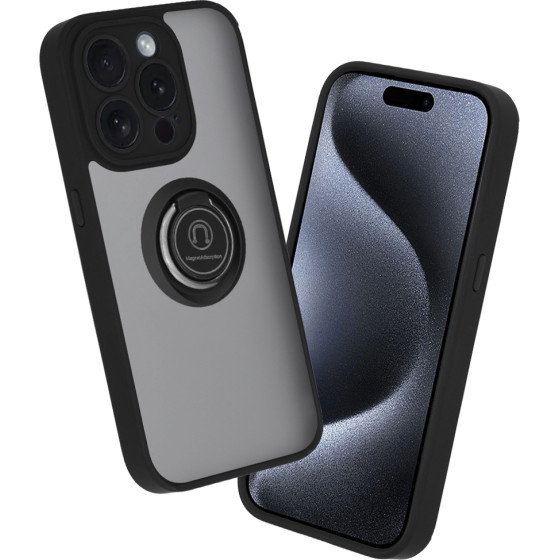 Techsuit - Glinth - Iphone 15 Pro - Black