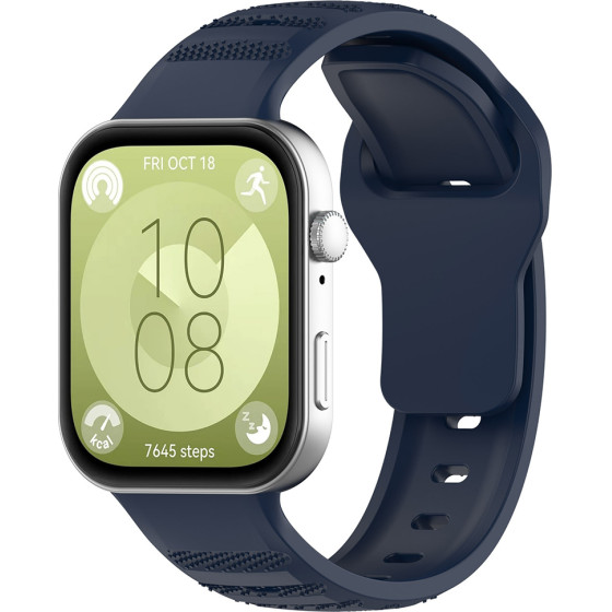 Techsuit - Watchband (W050) - Huawei Watch Fit 3 - Blue