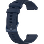 Techsuit - Watchband 18mm (W006) - Huawei Watch Gt 4 (41mm)/W1/Honor Watch S1/Garmin Venu 2S/Vivoactive 4S - Blue