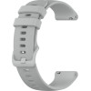 Techsuit - Watchband 18mm (W006) - Huawei Watch Gt 4 (41mm)/W1/Honor Watch S1/Garmin Venu 2S/Vivoactive 4S - Gray