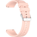 Techsuit - Watchband 18mm (W075) - Huawei Watch Gt 4 (41mm)/W1/Honor Watch S1/Garmin Venu 2S/Vivoactive 4S - Pink
