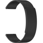 Techsuit - Watchband 20mm (W074) - Samsung Galaxy Watch4/5/Active 2, Huawei Watch Gt 3 (42mm)/Gt 3 Pro (43mm) - Black