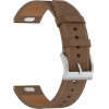 Techsuit - Watchband 22mm (W073) - Samsung Galaxy Watch (46mm)/Watch 3/Gear S3, Huawei Watch GT/Gt 2/Gt 3 (46mm) - Brown