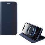 Idol 1991 ���� Iphone 16E 6.1'' Elite ANTI-Rfid Book Stand BLUE - (5205308386756)