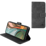 Lime ���� Motorola Moto G75 6.78'' Essential Magnet Book Stand Clip GREY