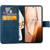 Lime ���� Oneplus 13R 5G/Ace 5/Ace 5 Pro 6.78'' Essential Magnet Book Stand Clip Dark BLUE