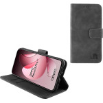 Lime ���� Oppo RENO13 Pro 5G 6.83'' Essential Magnet Book Stand Clip GREY