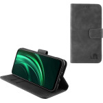 Lime ���� Realme 14 Pro Lite 5G 6.7'' Essential Magnet Book Stand Clip GREY