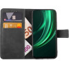 Lime ���� Realme 14 Pro Lite 5G 6.7'' Essential Magnet Book Stand Clip GREY
