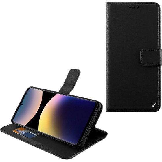 Volte-Tel ���� Xiaomi Redmi Note 14 Pro 4G 6.67'' Allure Magnet Book Stand Clip BLACK - (5205308386718)