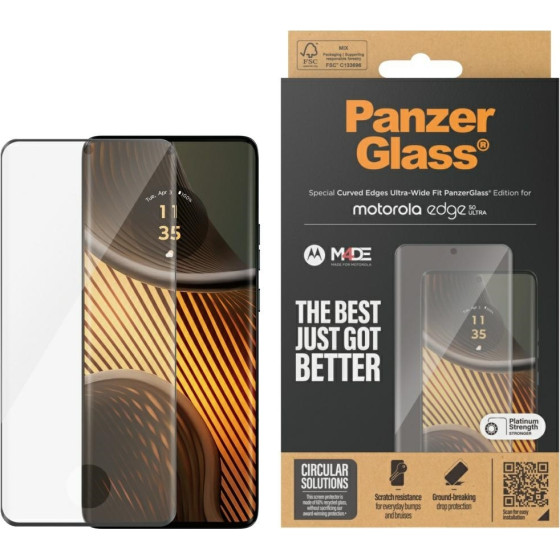 PanzerGlass Ultra-Wide Fit Do Motorola Edge 50 Ultra - (6588)