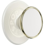 PopSockets Round Luxe Coconut Creme Enamel Magsafe Bezowy - (808938)
