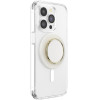 PopSockets Round Luxe Coconut Creme Enamel Magsafe Bezowy - (808938)