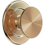 PopSockets Round Radial Gold Aluminum Magsafe Zloty - (807259)